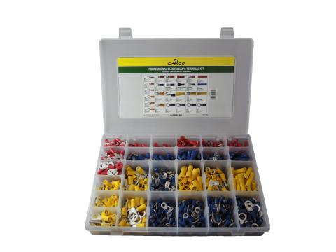 800pce Electricians Pre-insulated Terminal Kit